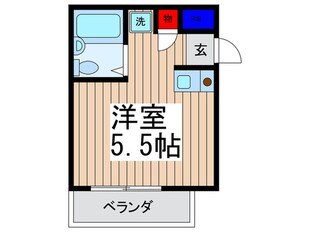 セイコ－ガ－デン朝霞の物件間取画像